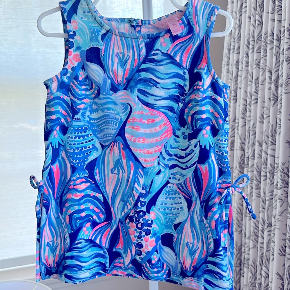 Lilly Pulitzer Blue and Pink Kids Matching Set